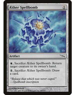 Magic: The Gathering Aether Spellbomb (141) Lightly Played