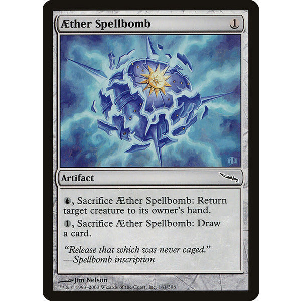 Magic: The Gathering Aether Spellbomb (141) Lightly Played