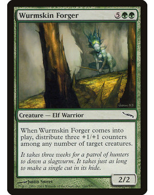 Magic: The Gathering Wurmskin Forger (140) Lightly Played