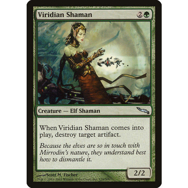 Magic: The Gathering Viridian Shaman (139) Lightly Played