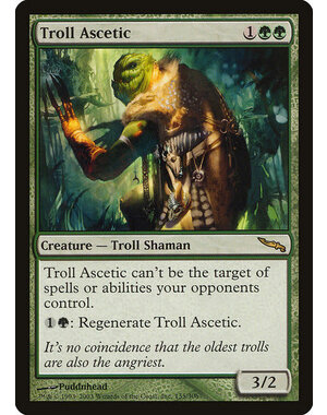 Magic: The Gathering Troll Ascetic (135) Lightly Played