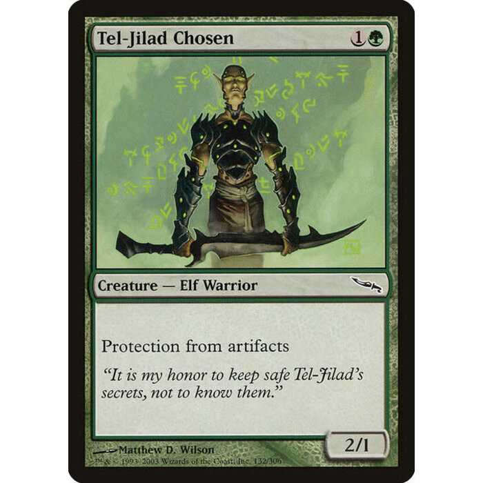 Magic: The Gathering Tel-Jilad Chosen (132) Lightly Played