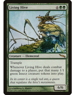 Magic: The Gathering Living Hive (124) Lightly Played