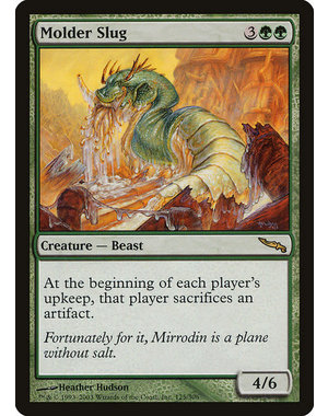 Magic: The Gathering Molder Slug (125) Heavily Played