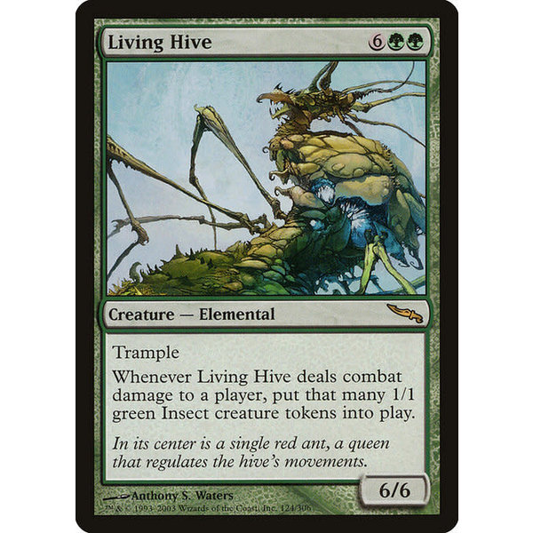 Magic: The Gathering Living Hive (124) Moderately Played