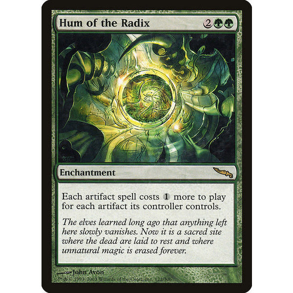Magic: The Gathering Hum of the Radix (122) Lightly Played