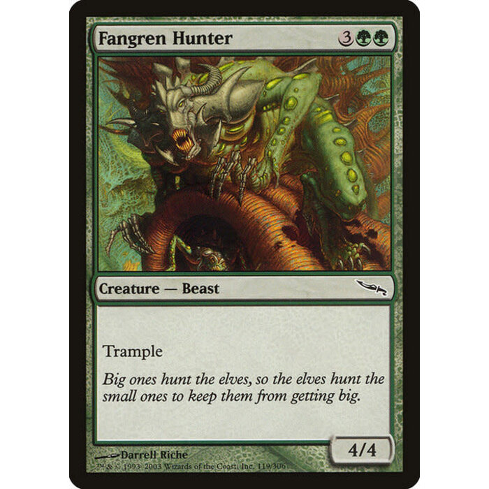 Magic: The Gathering Fangren Hunter (119) Lightly Played