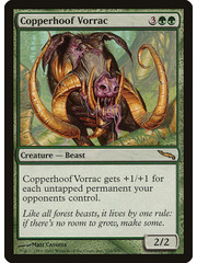 Magic: The Gathering Copperhoof Vorrac (116) Moderately Played
