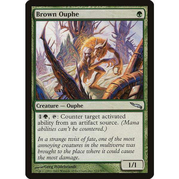 Magic: The Gathering Brown Ouphe (115) Lightly Played