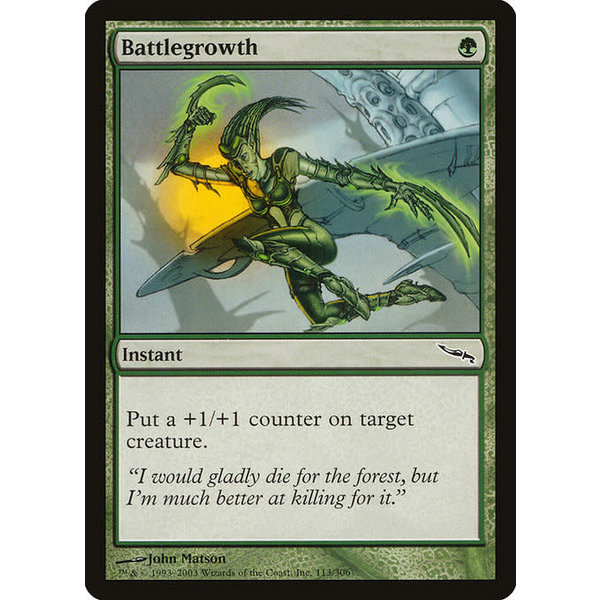 Magic: The Gathering Battlegrowth (113) Lightly Played