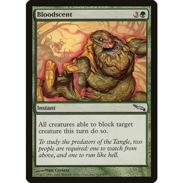 Magic: The Gathering Bloodscent (114) Lightly Played