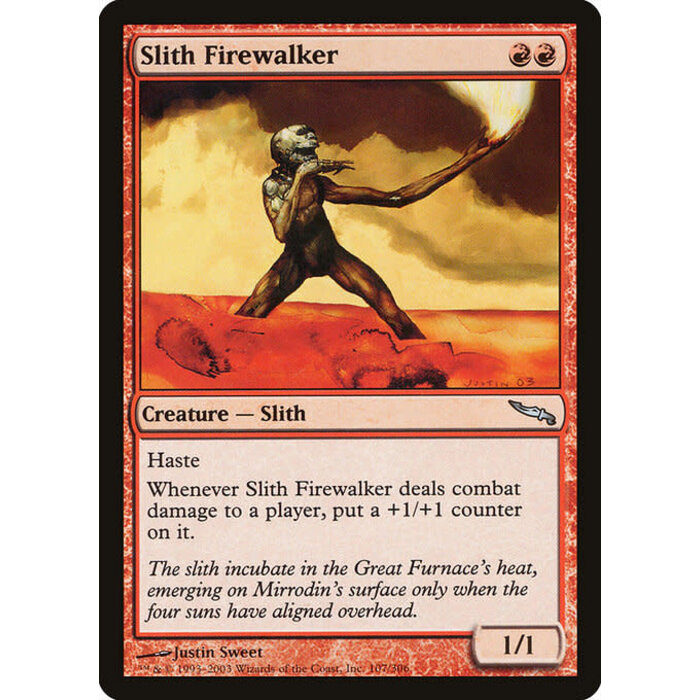 Magic: The Gathering Slith Firewalker (107) Lightly Played