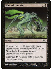 Magic: The Gathering Wail of the Nim (081) Lightly Played
