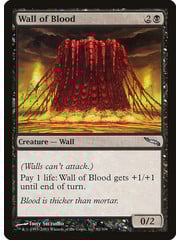 Magic: The Gathering Wall of Blood (082) Lightly Played