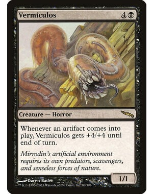 Magic: The Gathering Vermiculos (080) Moderately Played