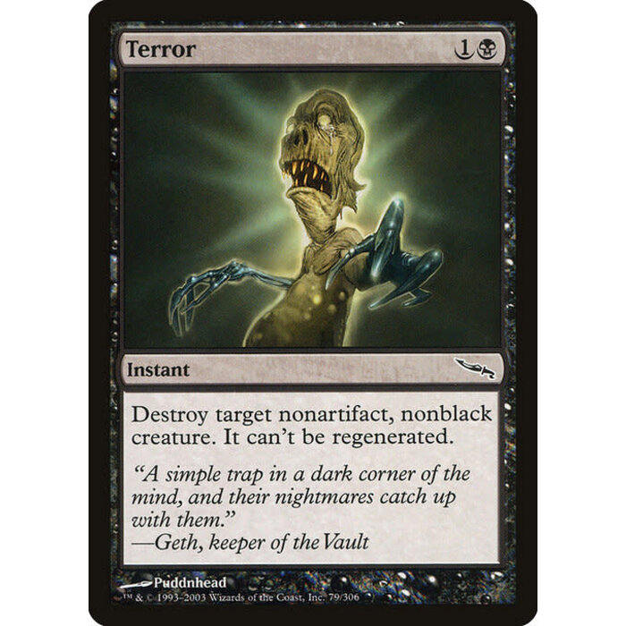 Magic: The Gathering Terror (079) Heavily Played