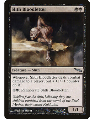 Magic: The Gathering Slith Bloodletter (077) Heavily Played