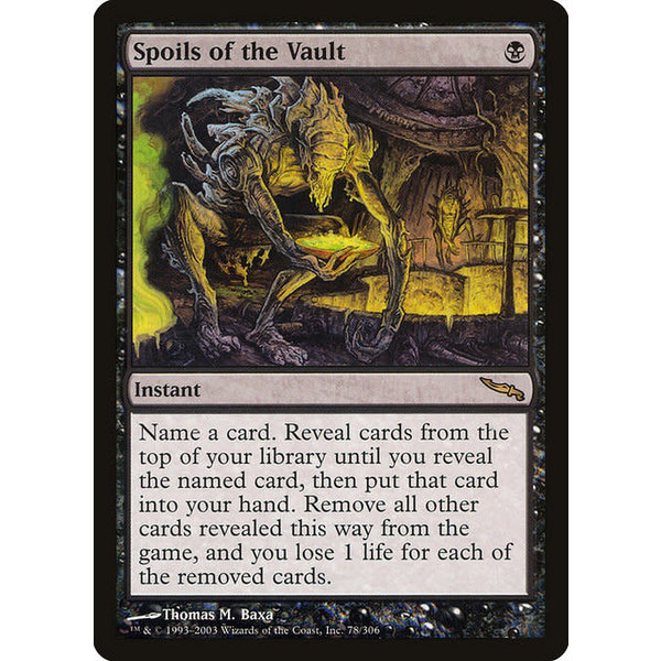 Magic: The Gathering Spoils of the Vault (078) Lightly Played