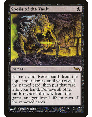 Magic: The Gathering Spoils of the Vault (078) Moderately Played