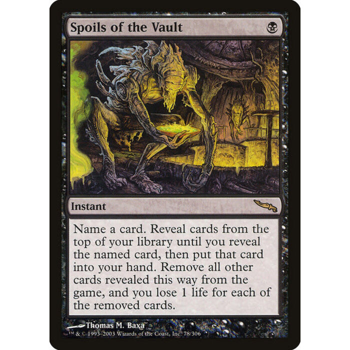 Magic: The Gathering Spoils of the Vault (078) Moderately Played