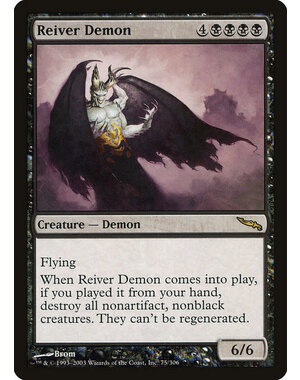 Magic: The Gathering Reiver Demon (075) Lightly Played