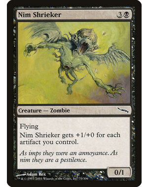 Magic: The Gathering Nim Shrieker (073) Lightly Played