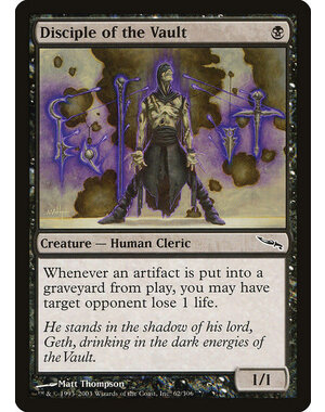 Magic: The Gathering Disciple of the Vault (062) Lightly Played