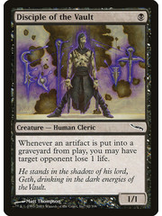 Magic: The Gathering Disciple of the Vault (062) Moderately Played