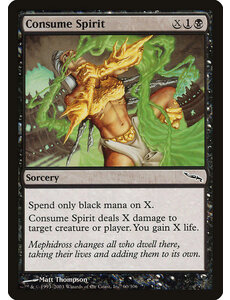 Magic: The Gathering Consume Spirit (060) Moderately Played