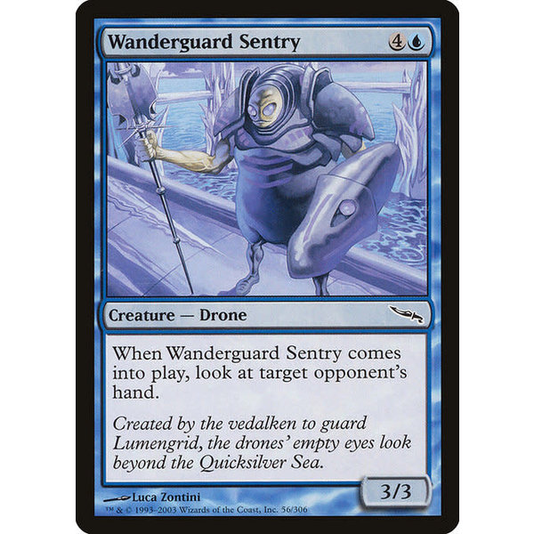 Magic: The Gathering Wanderguard Sentry (056) Lightly Played