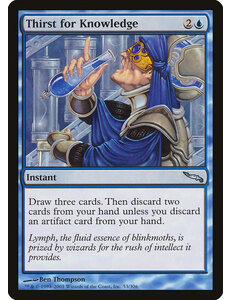 Magic: The Gathering Thirst for Knowledge (053) Lightly Played