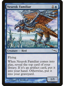 Magic: The Gathering Neurok Familiar (043) Lightly Played