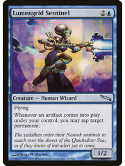 Magic: The Gathering Lumengrid Sentinel (040) Lightly Played
