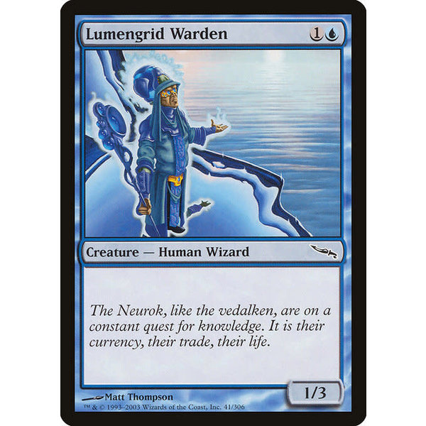 Magic: The Gathering Lumengrid Warden (041) Lightly Played