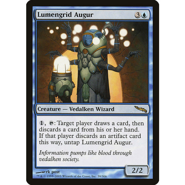 Magic: The Gathering Lumengrid Augur (039) Moderately Played