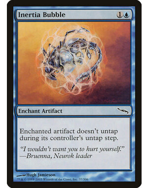 Magic: The Gathering Inertia Bubble (037) Lightly Played