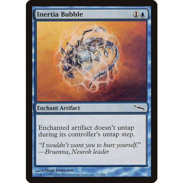 Magic: The Gathering Inertia Bubble (037) Lightly Played