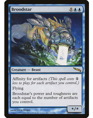 Magic: The Gathering Broodstar (031) Lightly Played