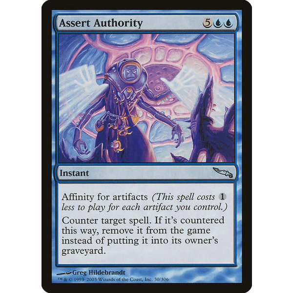 Magic: The Gathering Assert Authority (030) Lightly Played