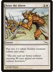 Magic: The Gathering Raise the Alarm (016) Lightly Played