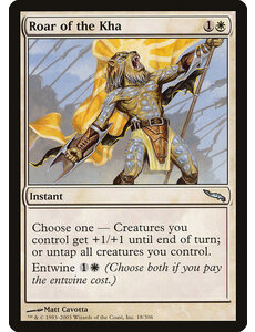 Magic: The Gathering Roar of the Kha (018) Lightly Played