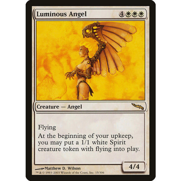 Magic: The Gathering Luminous Angel (015) Lightly Played