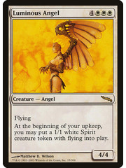 Magic: The Gathering Luminous Angel (015) Moderately Played