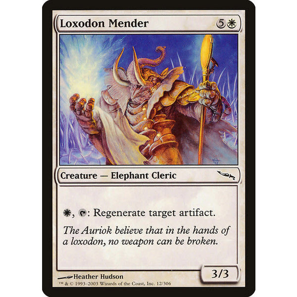 Magic: The Gathering Loxodon Mender (012) Lightly Played