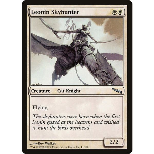 Magic: The Gathering Leonin Skyhunter (011) Lightly Played