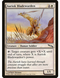 Magic: The Gathering Auriok Bladewarden (003) Lightly Played