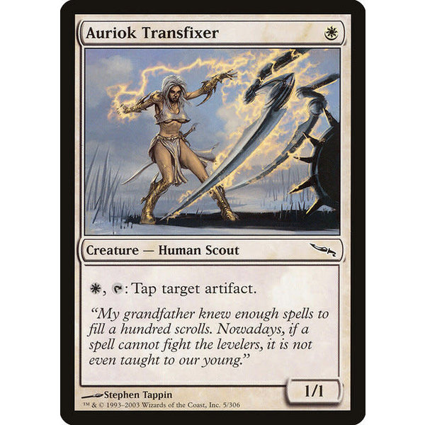 Magic: The Gathering Auriok Transfixer (005) Lightly Played