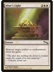 Magic: The Gathering Altar's Light (001) Heavily Played