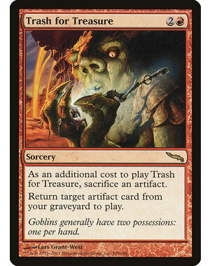 Magic: The Gathering Trash for Treasure (109) Moderately Played