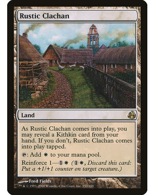 Magic: The Gathering Rustic Clachan (150) Moderately Played